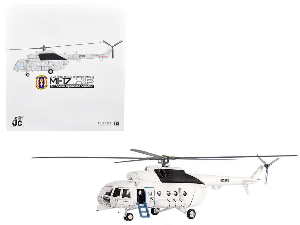Mil Mi-17 HIP Helicopter "US Air Force Special Operation Command (AFSOC) 6th Special Operations Squadron" (2012) 1/72 Diecast Model by JC Wings-0