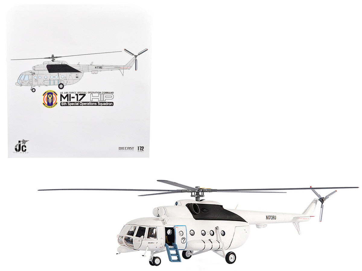 Mil Mi-17 HIP Helicopter "US Air Force Special Operation Command (AFSOC) 6th Special Operations Squadron" (2012) 1/72 Diecast Model by JC Wings-0