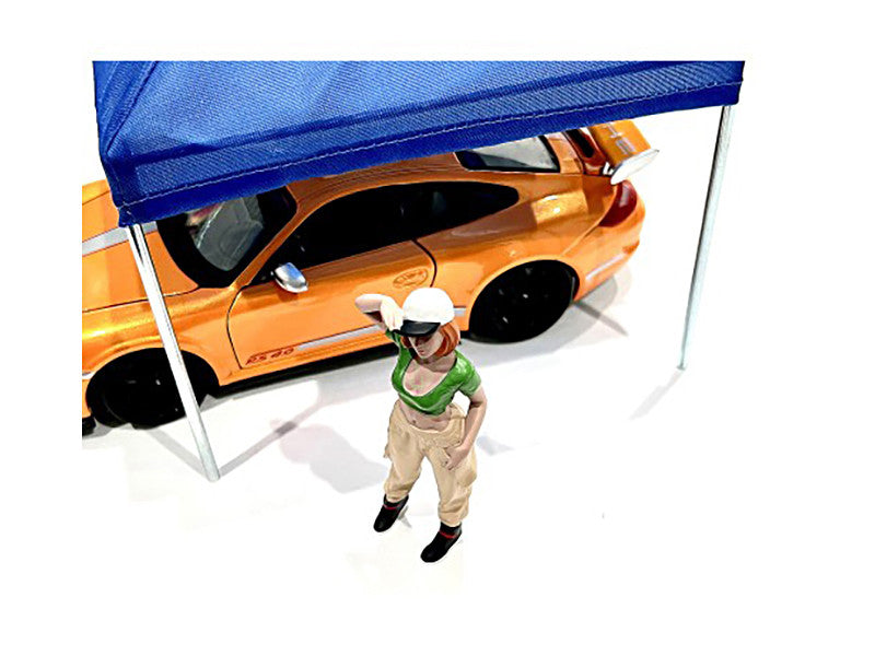 "Hip Hop Girls" 4 Piece Figure Set for 1/18 Scale Models by American Diorama-1