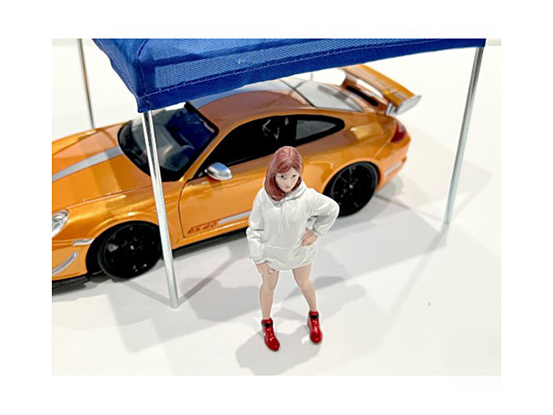 "Hip Hop Girls" 4 Piece Figure Set for 1/18 Scale Models by American Diorama-2